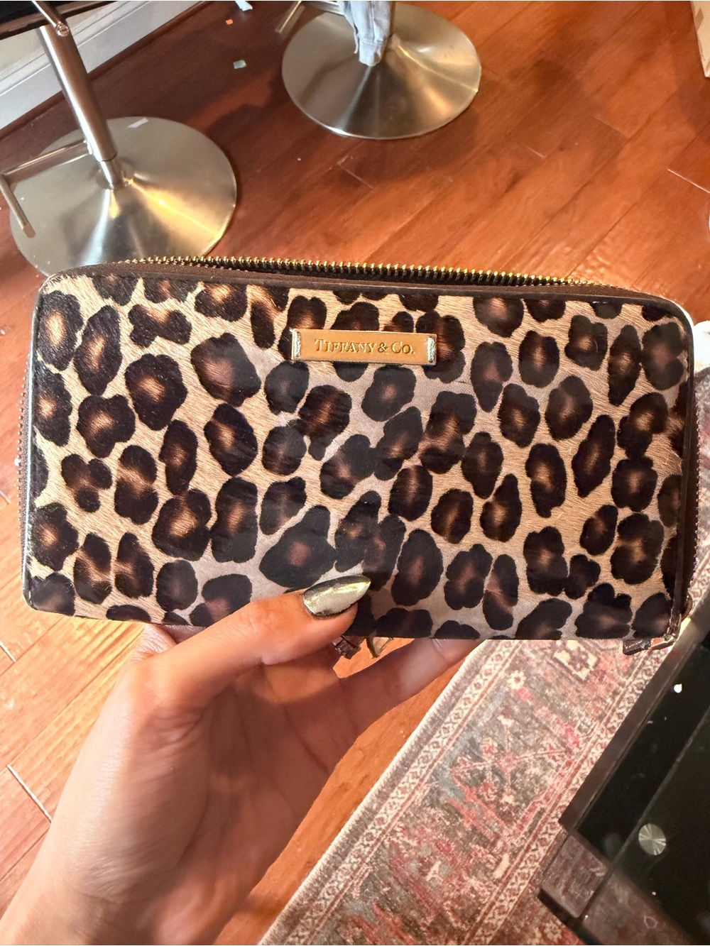 Tiffany & Co. cheetah wallet